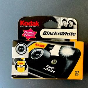Kodak Black & White one time use camera vintage